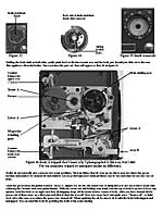Bird's eye view of a page from the Hasselblad camera body repair manual